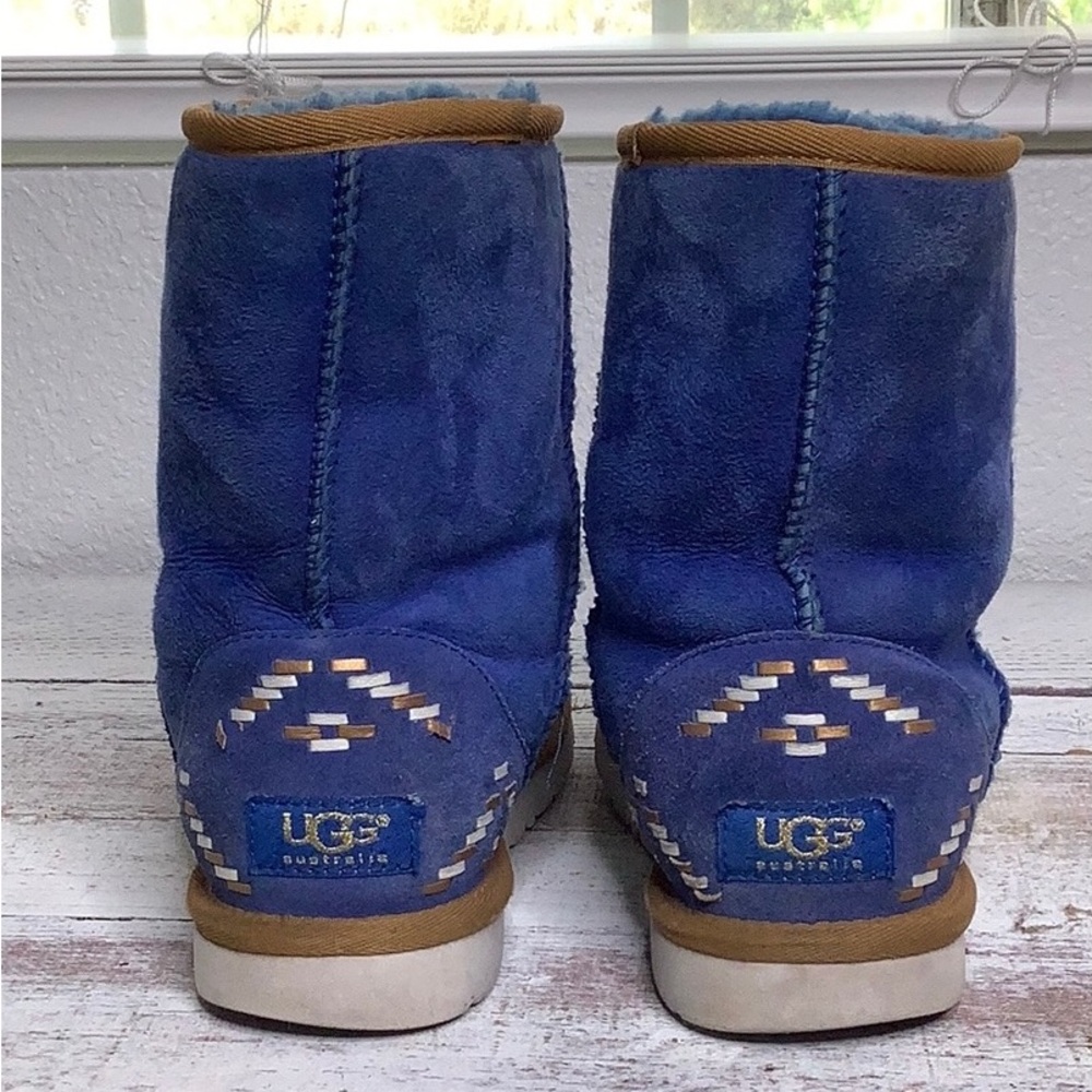 UGG Australia Women’s Cobalt Blue Boots Size 6